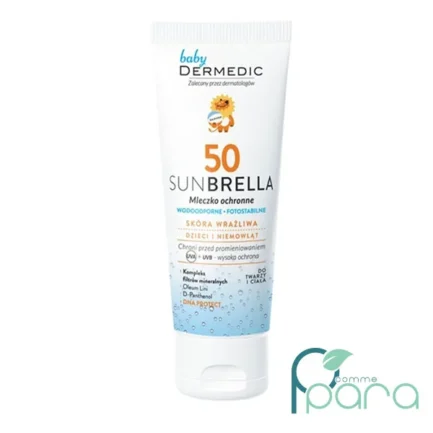 pcommepara-DERMEDIC-Sunbrella-Baby-Lotion-Solaire-50ml