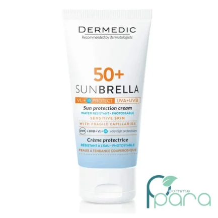 pcommepara-DERMEDIC-Sunbrella-Creme-Solaire-Peaux-Seche50ml