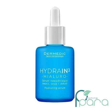 pcommepara-Dermedic-Hydrain3-Hialuro-–-Serum-Hydratant-Visage-Cou-Decollete-–-30-ml.