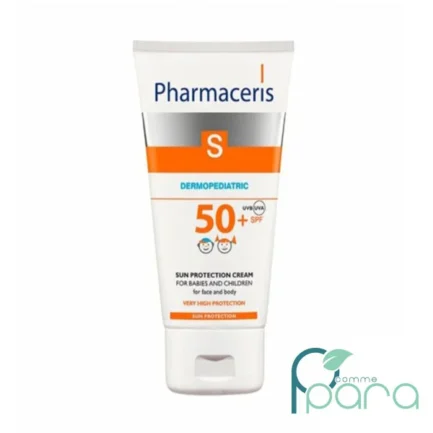 pcommepara-PHARMACERIS-S-Creme-Solaire-Enfant-SPF-50-–-Protection-Tres-Haute-Peaux-Sensibles-–-125-ml.