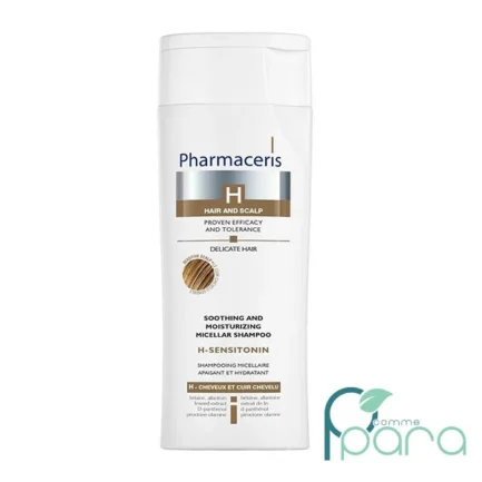 pcommepara-Pharmaceris-H-Sensitonin-Shampooing-Apaisant-Micellaire-–-Cuir-Chevelu-Sensible-–-250-ml.