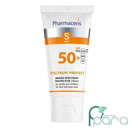 pcommepara-Pharmaceris-S-Spectrum-Protection-–-Creme-Solaire-SPF-50-Peaux-Seches-et-Sensibles-–-50-ml.