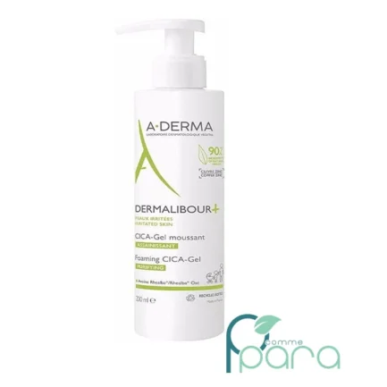 pcommepara-ADERMA-Dermalibour-CicaGel-Moussant-200ml.