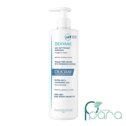 pcommepara-DUCRAY-Dexyane-Gel-Nettoyant-Surgras400ml