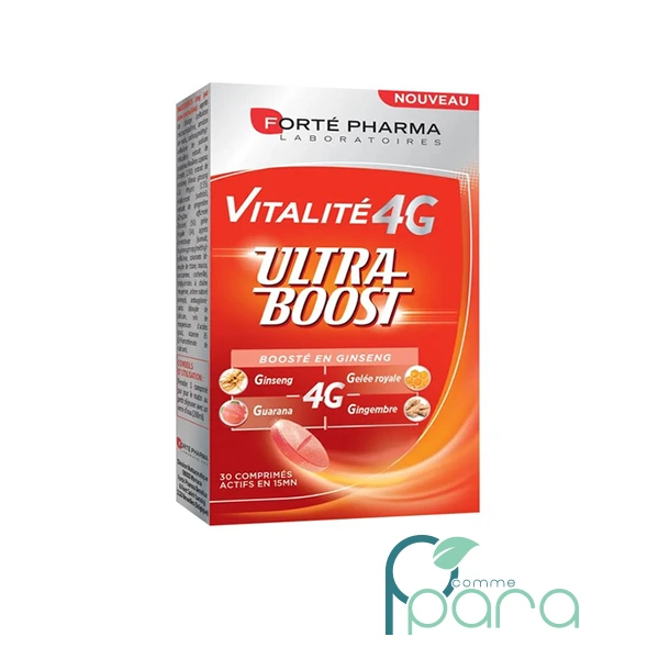 pcommepara FORTE PHARMA Vitalité 4G Ultra Boost,30Comprimés pcommepara-FORTE-PHARMA-Vitalite-4G-Ultra-Boost30Comprimes