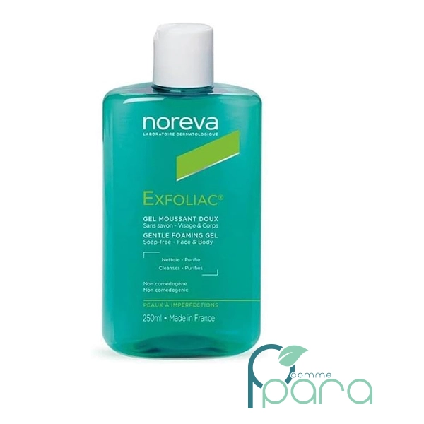 pcommepara-NOREVA-Exfoliac-Gel-Moussant-Doux_250ml pcommepara-NOREVA-Exfoliac-Gel-Moussant-Doux_250ml