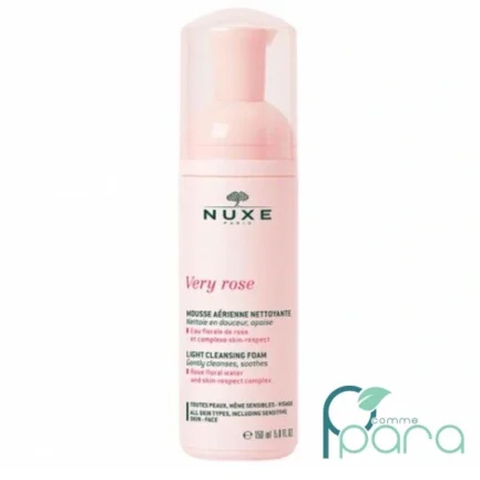 pcommepara-NUXE-Very-Rose-Mousse-Nettoyante-150ml.