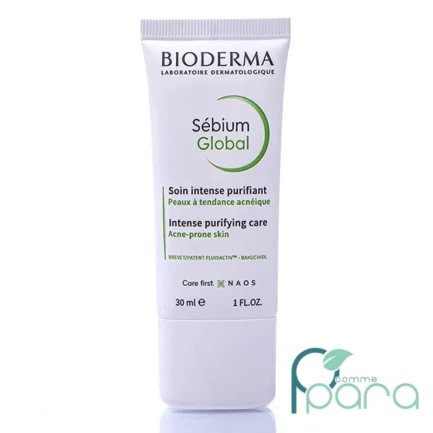 pcommepara-BIODERMA-Sebium-Global-30ml-–-Soin-Purifiant-Intensif-pour-Peaux-a-Tendance-Acneique.