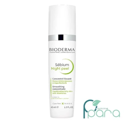 pcommepara-BIODERMA-Sebium-Night-Peel-40ml-–-Soin-Peeling-de-Nuit-pour-Peaux-a-Tendance-Acneique.