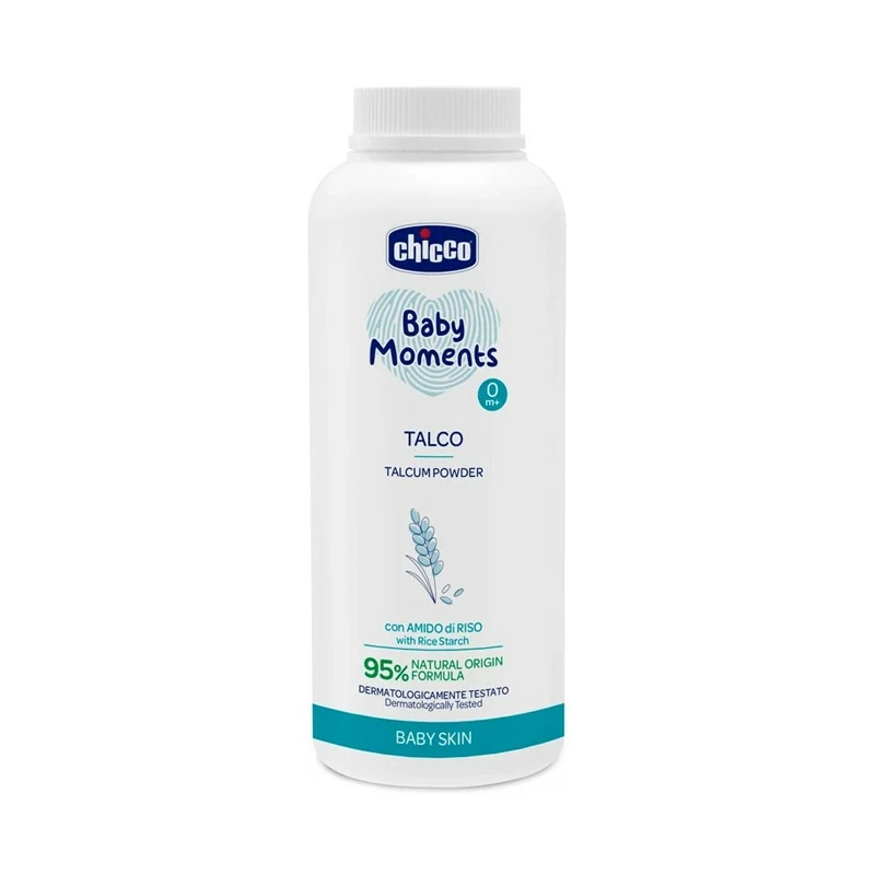 CHICCO Talc Poudre Baby Moments,150gr - P Comme Para