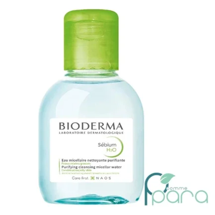 pcommepara-BIODERMA-Sebium-H2O-Solution-Micellaire-100ml-–-Eau-Micellaire-Purifiante-pour-Peaux-Mixtes-a-Grasses