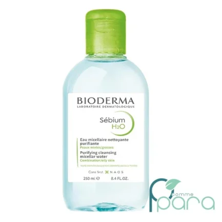 pcommepara-BIODERMA-Sebium-H2O-Solution-Micellaire-250ml-–-Eau-Micellaire-Purifiante-pour-Peaux-Mixtes-a-Grasses