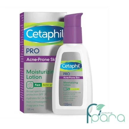 pcommepara-CETAPHIL-Derma-proacne-lotion-hydratante-SPF30-120ml.