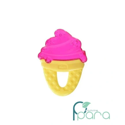 pcommepara-CHICCO-Anneau-De-Dentition-Ice-Cream-Rose.
