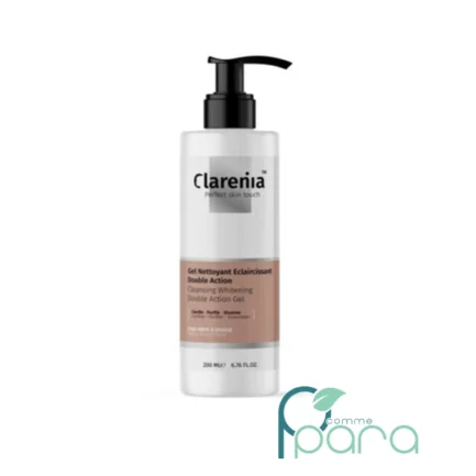 pcommepara-CLARENIA-Gel-Nettoyant-Eclaircissant-Peau-Normale-a-Seche-200-ml