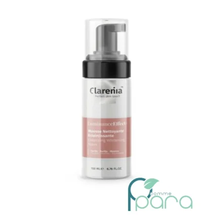 pcommepara-CLARENIA-LUMINANCE-EFFECT-MOUSSE-NETTOYANTE-ECLAIRCISSANTE-150ML
