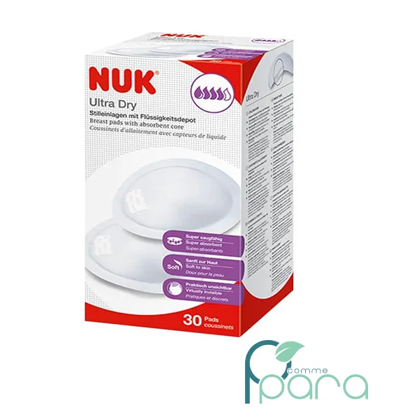 pcommepara NUK Coussinet D'allaitement ,30 Pièces pcommepara-NUK-Coussinet-Dallaitement-30-Pieces.