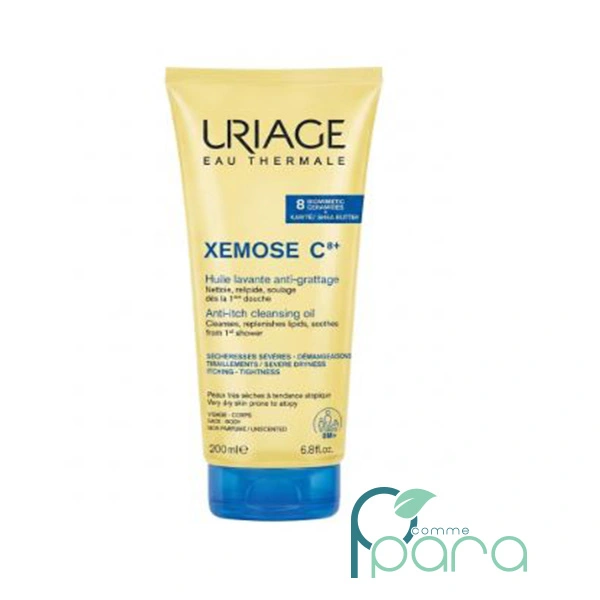 pcommepara-URIAGE-Xémose-Huile-Lavante-Apaisante_200ml pcommepara-URIAGE-Xemose-Huile-Lavante-Apaisante_200ml