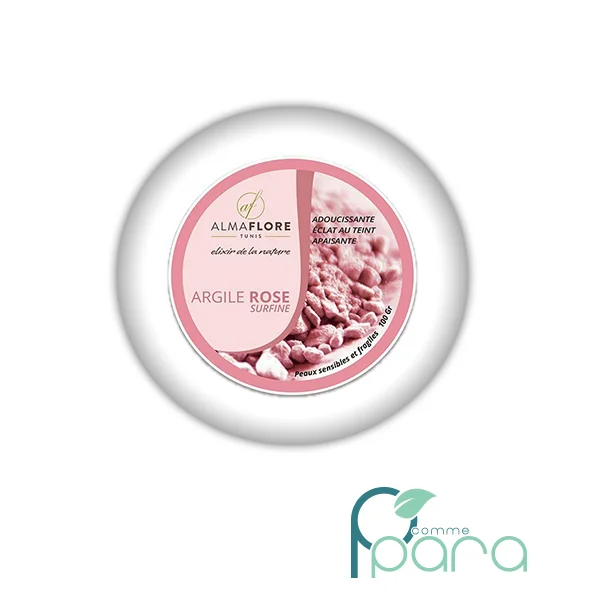 pcommepara ALMAFLORE Argile Rose, 100 Gr pcommepara-ALMAFLORE-Argile-Rose-100-Gr