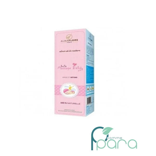 pcommepara ALMAFLORE Huile De Massage Bébé pcommepara-ALMAFLORE-Huile-De-Massage-Bebe.