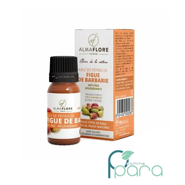pcommepara ALMAFLORE Huile De Pépin Figue Barbarie,10ml pcommepara-ALMAFLORE-Huile-De-Pepin-Figue-Barbarie10ml.