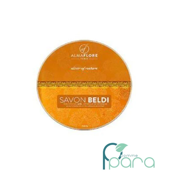 pcommepara ALMAFLORE Savon Beldi Au Miel, 150 Gr pcommepara-ALMAFLORE-Savon-Beldi-Au-Miel-150-Gr.