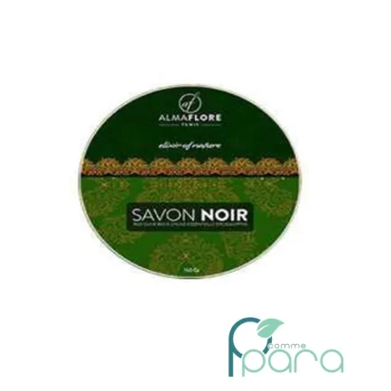 pcommepara-ALMAFLORE-Savon-Noir-a-Leucalyptus-150Gr.