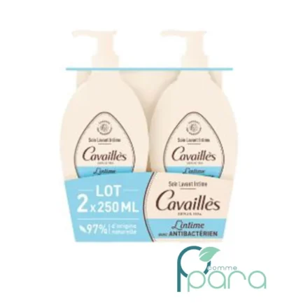 pcommepara-CAVAILLES-Duo-Soin-Lavant-Intime-Anti-Bacterien-2x250ml-
