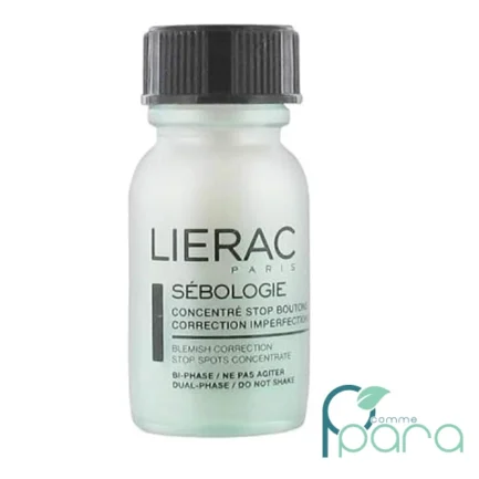 pcommepara-LIERAC-SEBOLOGIE-Concentre-Stop-Boutons-15ml-–-Correction-des-Imperfections-Peau-Nette.