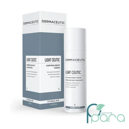 pcommepara-Light-Ceutic-–-Creme-de-Nuit-Unifiante-Dermaceutic-–-40-ml