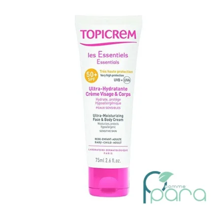pcommepara-TOPICREM-Ultra-Hydratante-Creme-SPF50,75ml