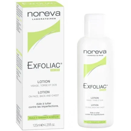 noreva-exfoliac-lotion-125mlpcommepara
