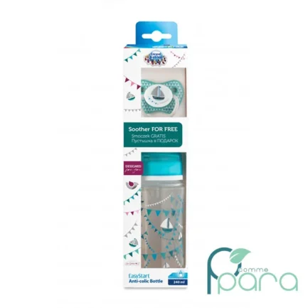 pcommepara-CANPOL-Set-Celebrate-BiberonSucette-Bleu