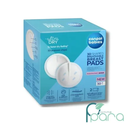 pcommepara-Canpol-babies-UltraDry-Coussinets-dallaitement-jetables-respirants-en-forme-3D-30-pieces.