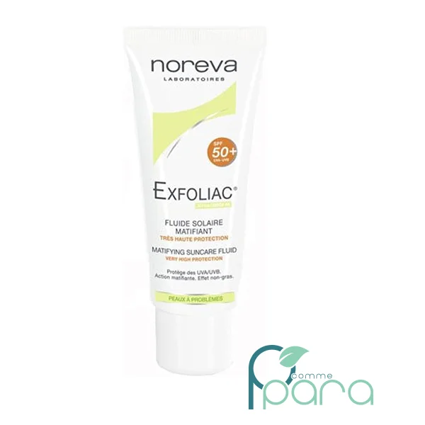 pcommepara Exfoliac Fluide Solaire Matifiant SPF 50+ 40 ml pcommepara-Exfoliac-Fluide-Solaire-Matifiant-SPF-50-40-ml.