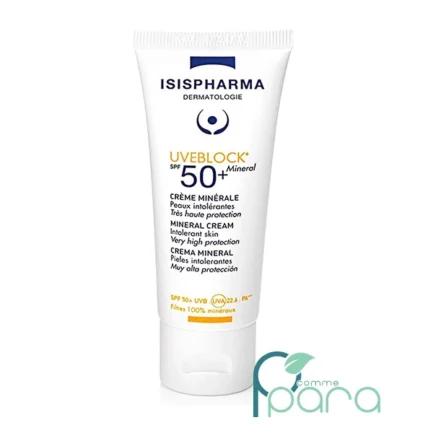pcommepara-ISISPHARMA-UveBlock-Creme-Minerale-Invisible-SPF50-40ml