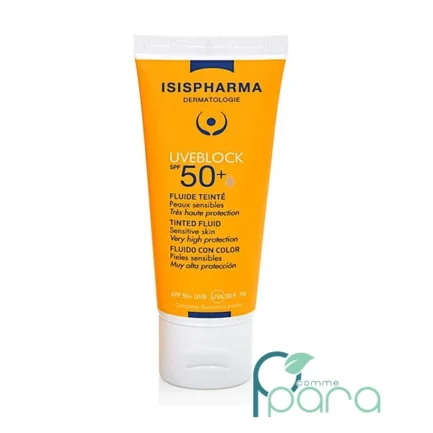 pcommepara-ISISPHARMA-UveBlock-Fluide-Teinte-SPF50-40m