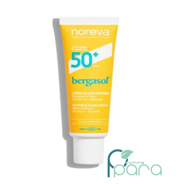 pcommepara NOREVA Bergasol Crème Fluide Invisible SPF50 ,50ml pcommepara-NOREVA-Bergasol-Creme-Fluide-Invisible-SPF50-50ml