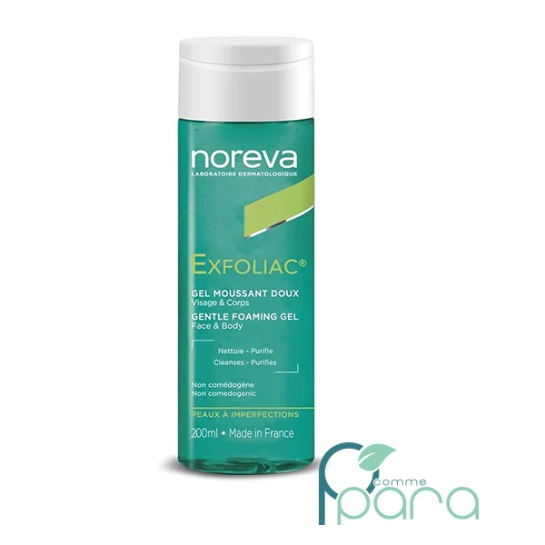 pcommepara NOREVA Exfoliac Gel Moussant Doux, 200ml pcommepara-NOREVA-Exfoliac-Gel-Moussant-Doux-200ml.