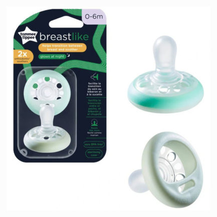 TOMMEE TIPPEE Sucette Breast Like 0-6m night