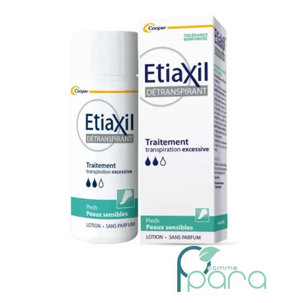 pcommepara ETIAXIL Détranspirant Lotion Pieds Peau Sensible,100ml pcommepara-ETIAXIL-Detranspirant-Lotion-Pieds-Peau-Sensible100ml