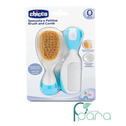 pcommepara-CHICCO-Brosse-et-Peigne-Bleu
