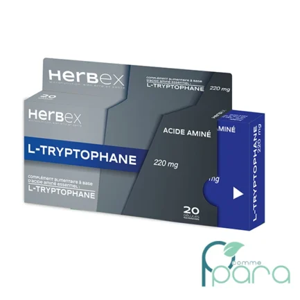 pcommepara-HERBEX-L-Tryptophane220-MG-20-Gelules
