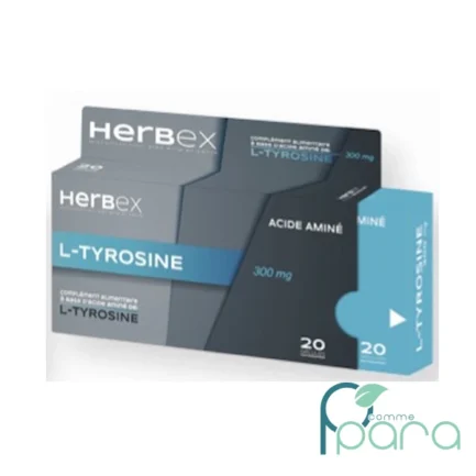 pcommepara-HERBEX-L-Tyrosine-20-Gelules.