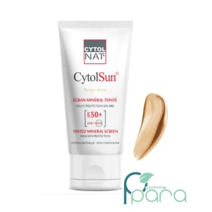 pcommepara-CYTOLNAT-CytolSun-Ecran-Teinte-Beige-Dore50ml-spf50