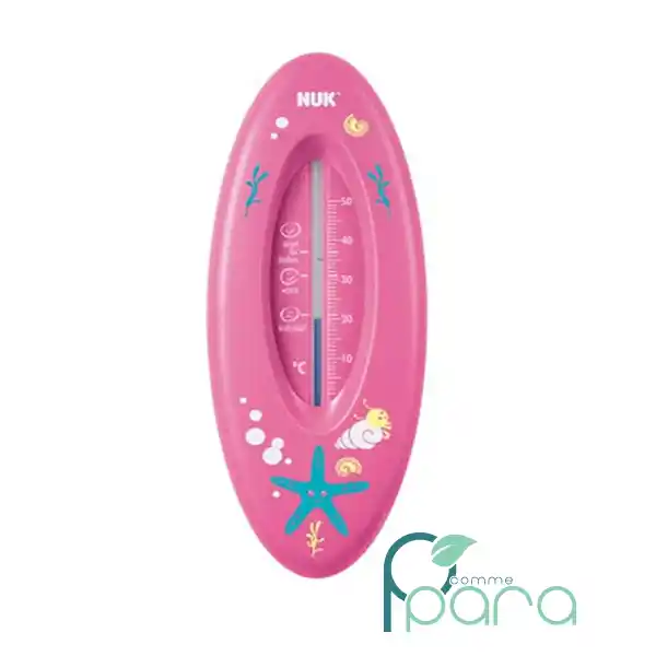 pcommepara NUK Thermomètre De Bain ROSE pcommepara-NUK-Thermometre-De-Bain-ROSE