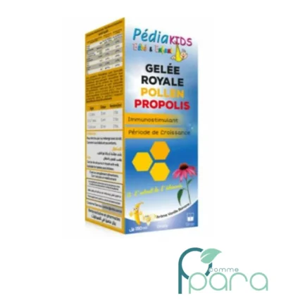 pcommepara-VITAL-Pediakids-Gelee-Royale-Pollen-Propolis_150ml.