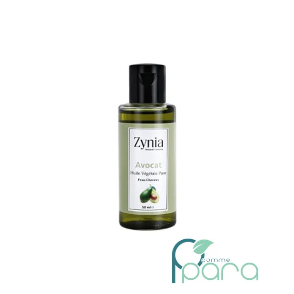 pcommepara ZYNIA Huile Végétale Pure D'avocat, 50ml pcommepara-ZYNIA-Huile-Vegetale-Pure-Davocat-50ml