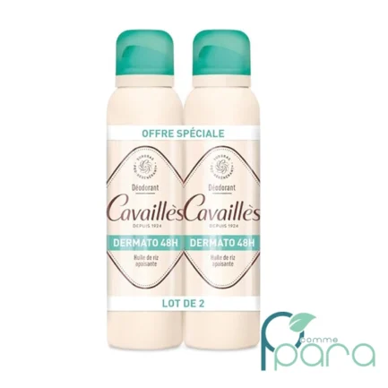 pcommepara-CAVAILLES-Duo-Deo-Dermato-48h-Spray_2x150ml.