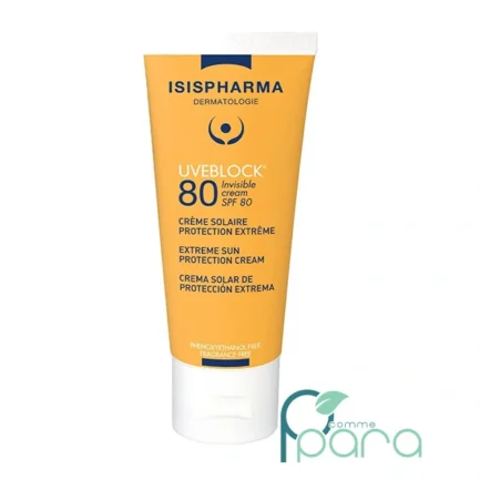 pcommepara-ISISPharma-UVEBLOCK-SPF80-Invisible-40ml-Creme-Solaire-Tres-Haute-Protection.